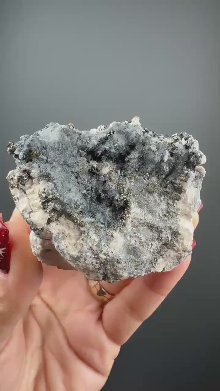 Rhodochrosite, Boulangerite and Sphalerite Mineral from Kosovo