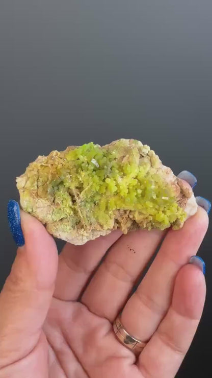 Green Pyromorphite Crystal Specimen