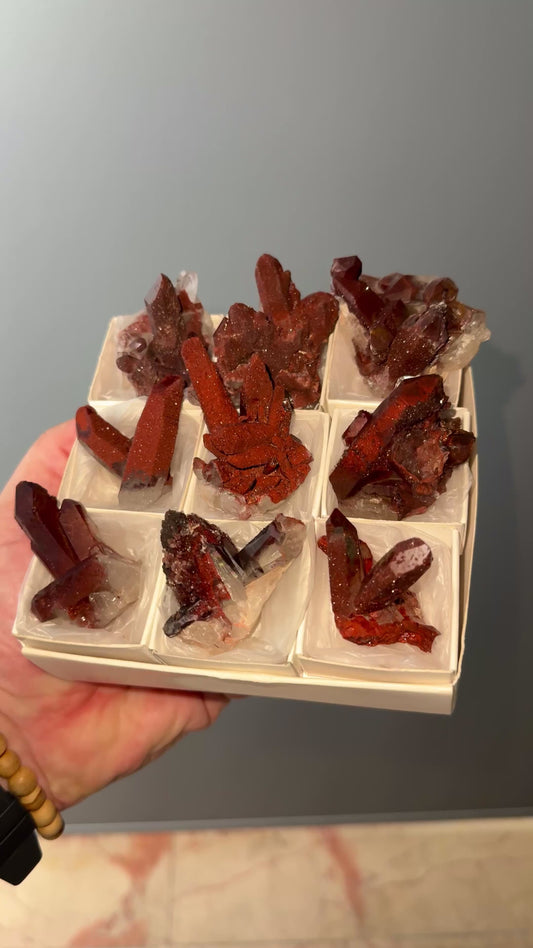 Chocolate Quartz Crystal Lot